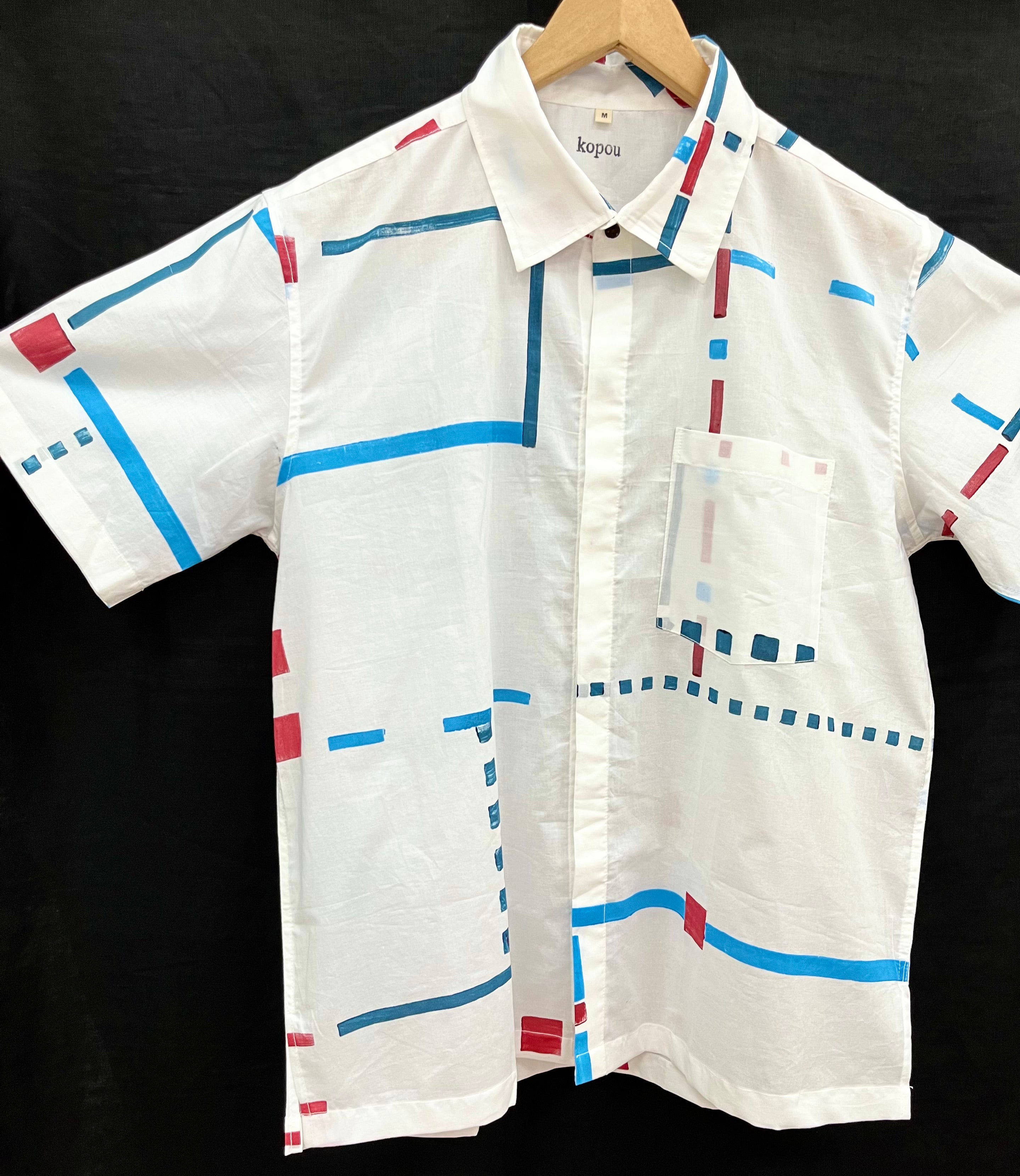 Cotton abstract shirt