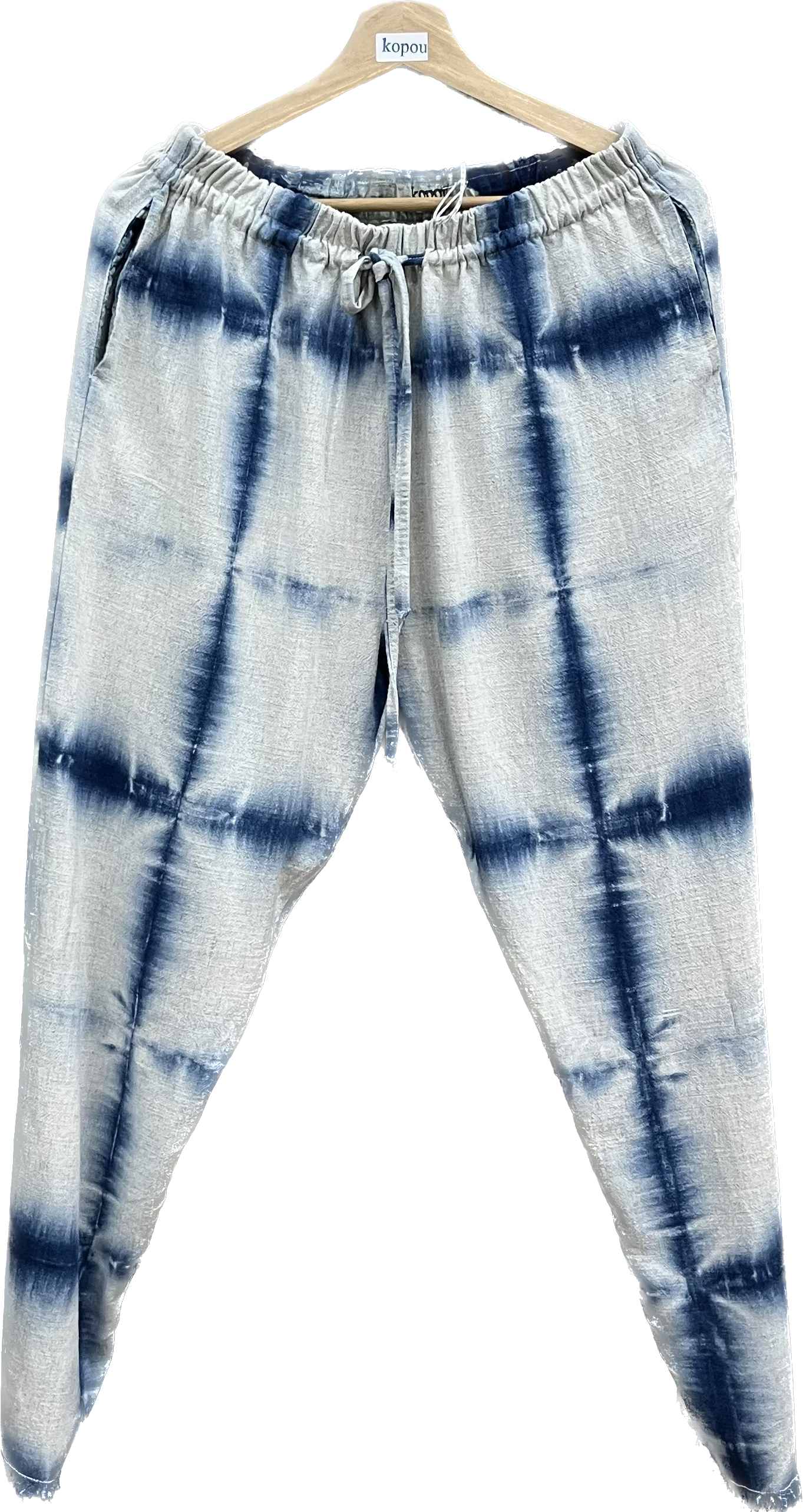 Shibori slouchy pants